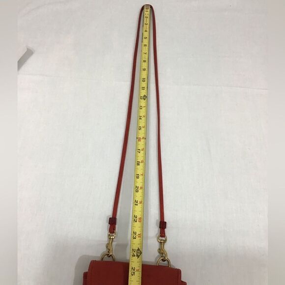 Coach Vintage Red Mini Crossbody Belt Bag Style #9826 - Picture 13 of 13